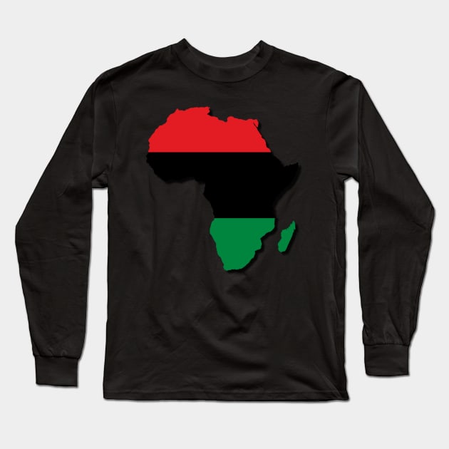 Africa Long Sleeve T-Shirt by DutchByBirth